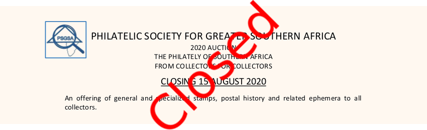 PSGSA 2020 AUCTION